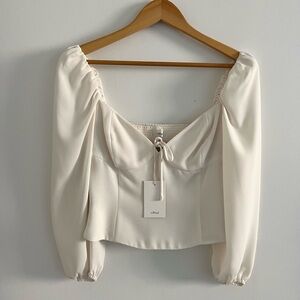 NWT Aritzia Wilfred Novella Blouse